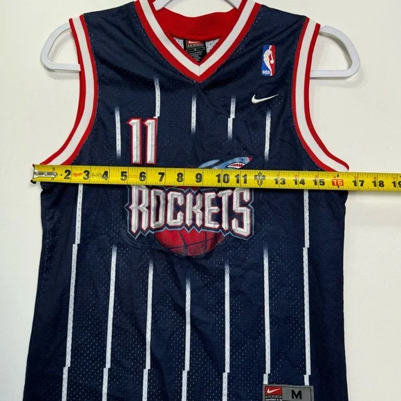 Vtg Nike NBA Basketball Jersey Houston Rockets Yao Ming Hall of Fame Boys Medium